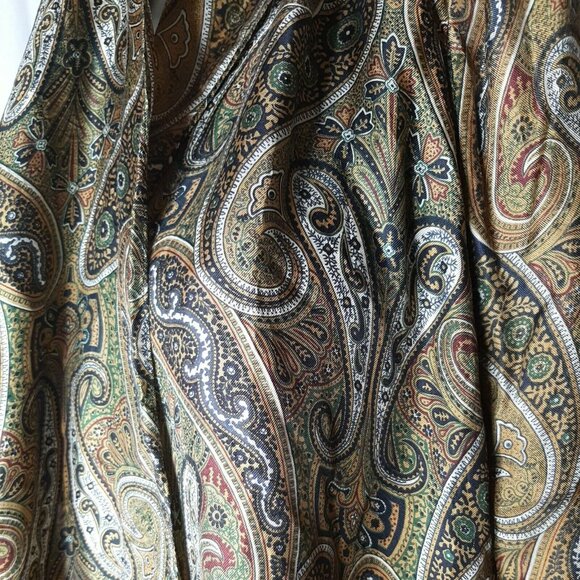 Echo 100% Silk Scarf 16 by 72 inch Long Scarf - Picture 2 of 3